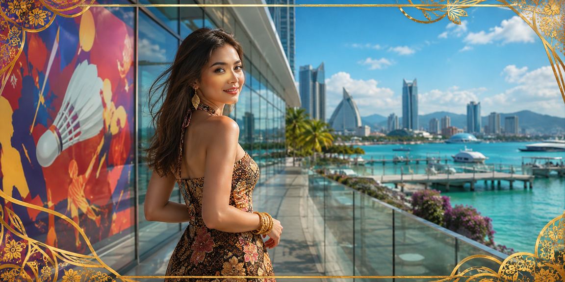 Hiburan kasino Terengganu dengan motif batik gaya Malaysia